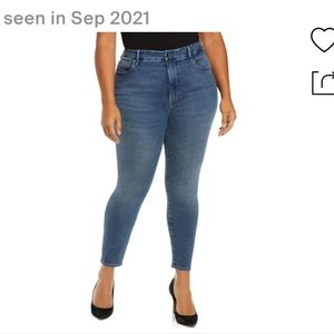 NWOT - Good American Good Legs Cropped - Size 14